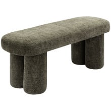 Lola Boucle Ottoman Bench